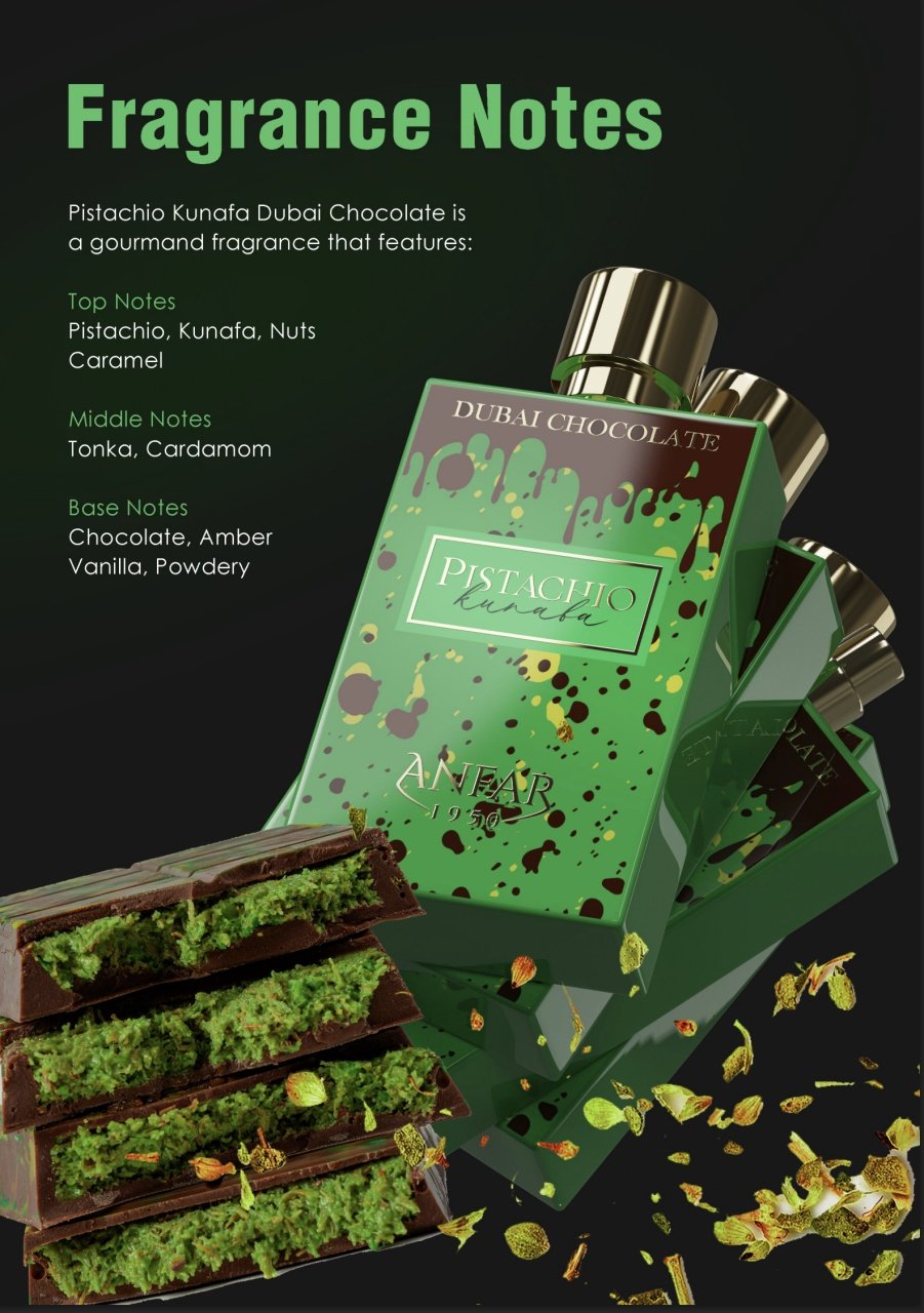 Apa de parfum ANFAR LONDON Pistachio Kunafa 80 ml